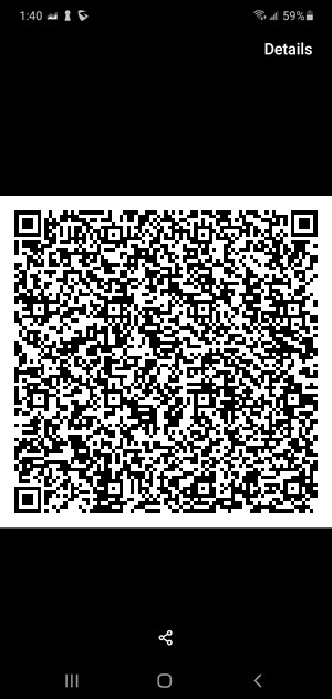 Image: Select the QR code